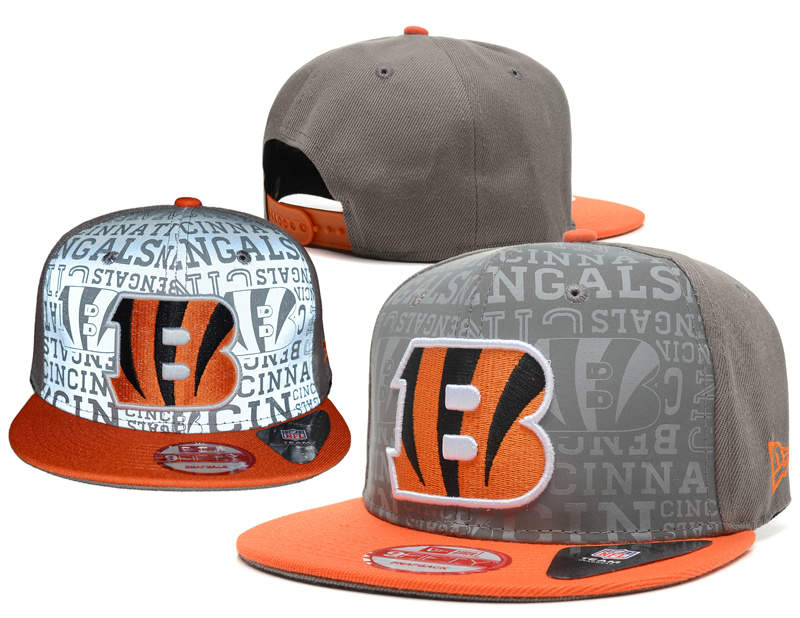Cincinnati Bengals Reflective Snapback Hat SD 0721